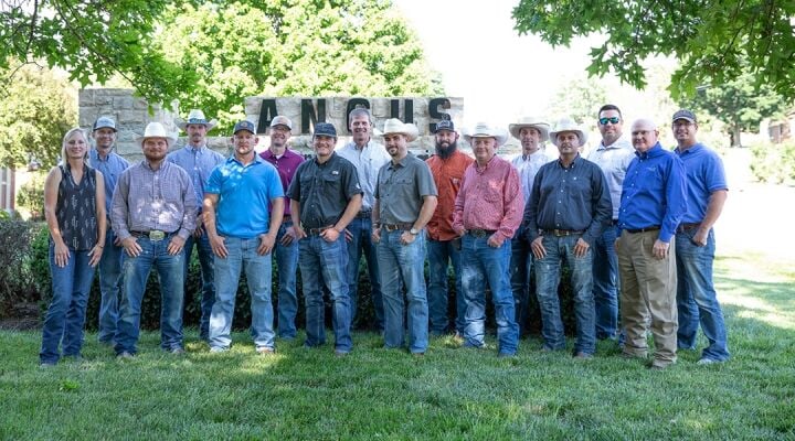 Beef Leaders Institute, Class of 2021. Dustin Frey, of Granville, N.D., is in the back row, far left.