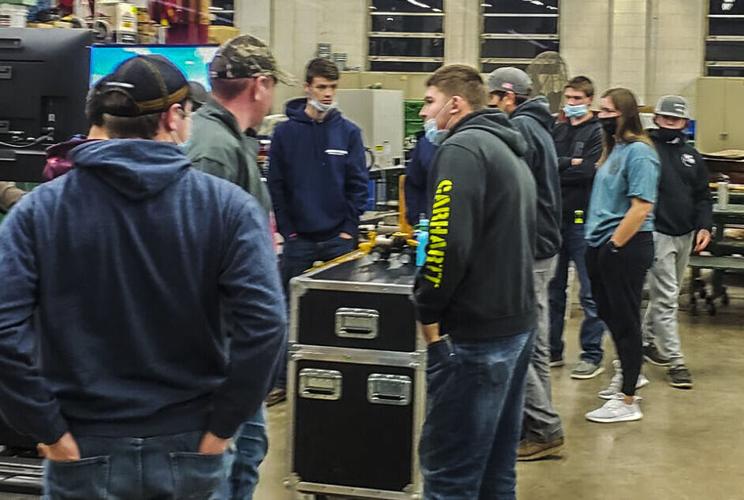 FISC students at career night