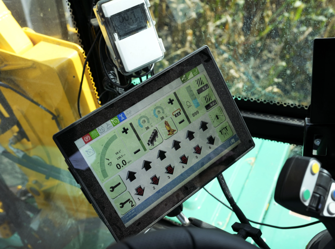Data screen
