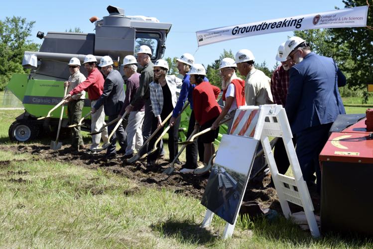 Dairy research center groundbreaking