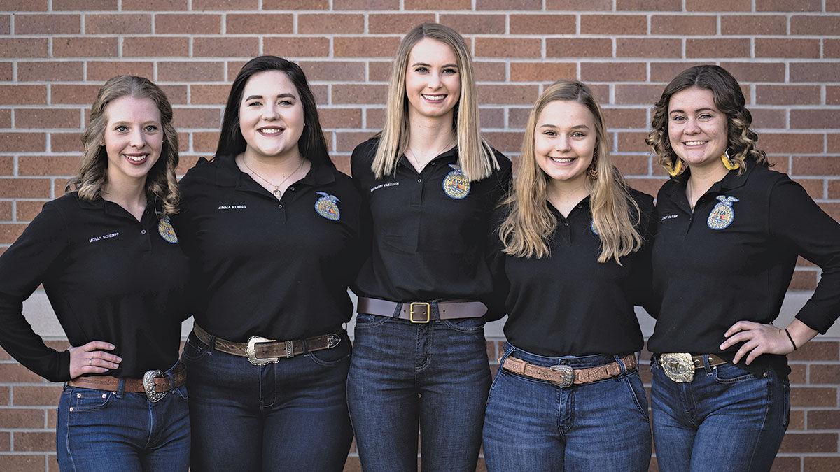 Illinois FFA state officers