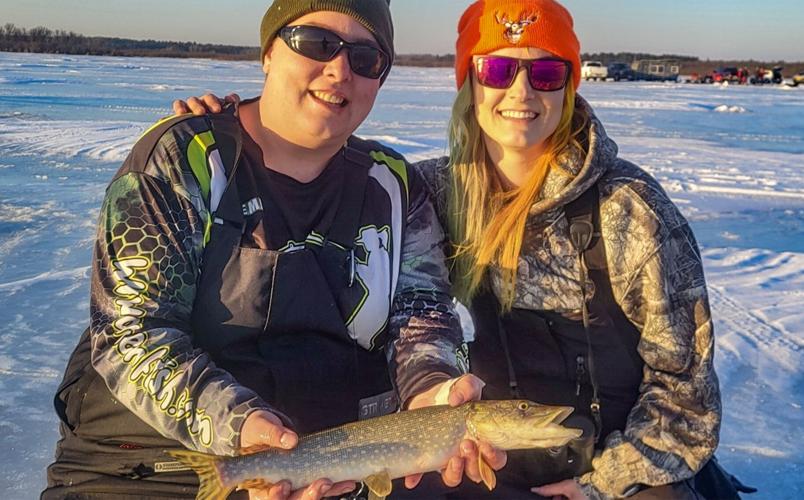 Emmy Geister, left, and Alexa Messmer