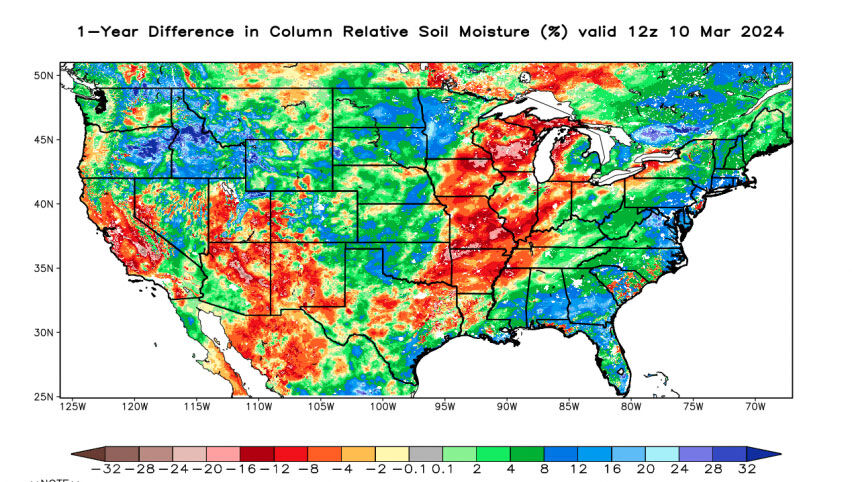 Soil Moisture Spring 2024