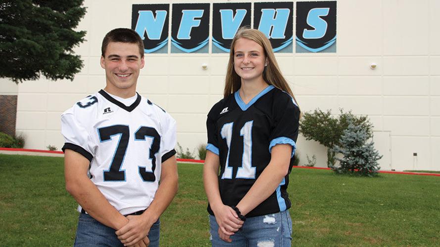 Juniors Zander Britt and Payten Lehmann