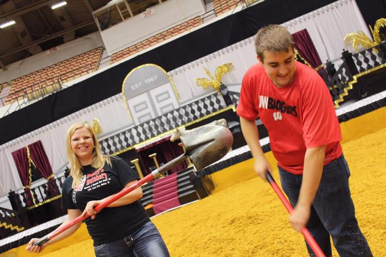 Willems with Griswold at World Dairy Expo