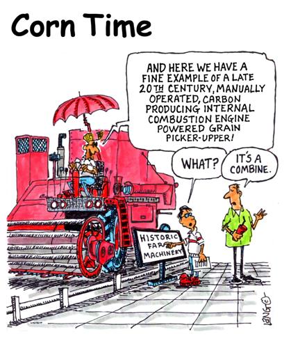 Corn Time by Bob Lang