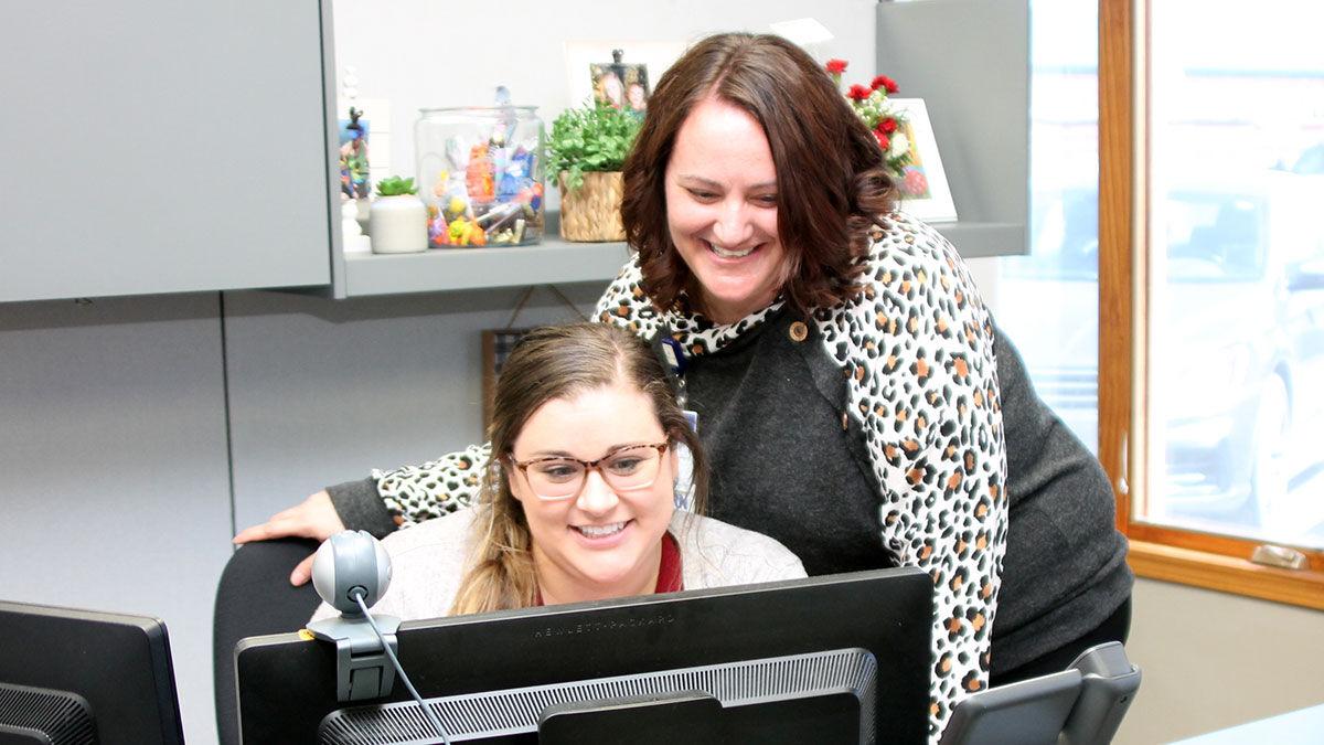 Brandi Dyer works as a home health nurse