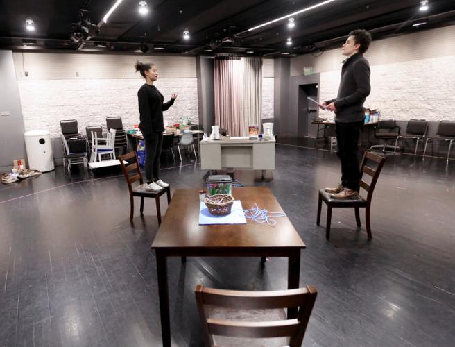 Rehearsal for "From Up Here"
