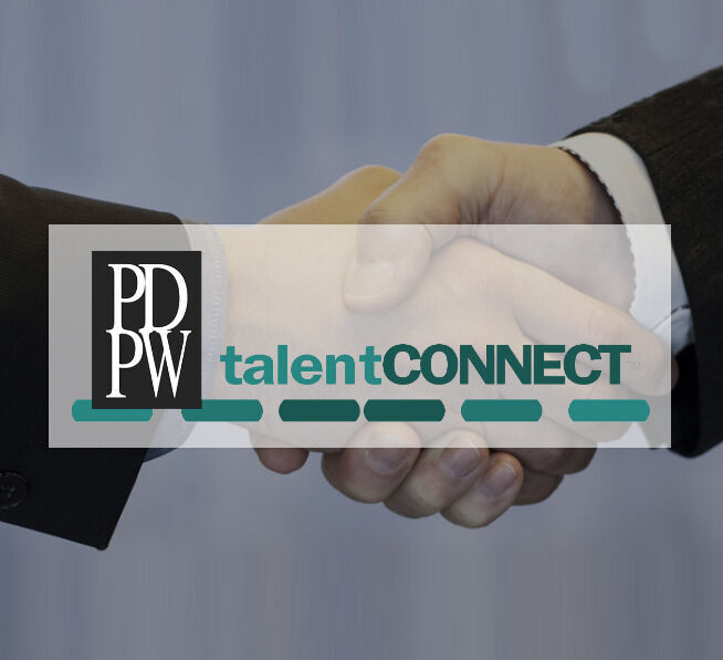 PDPW talentCONNECT handshake