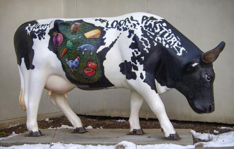 Cow statue
