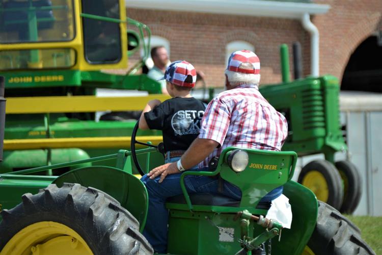 Missouri State Fair tractor ride