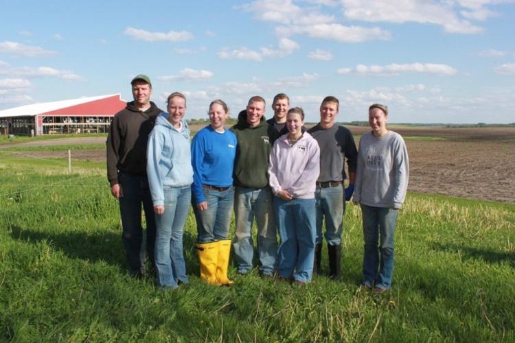 Metogga Lake Dairy crew