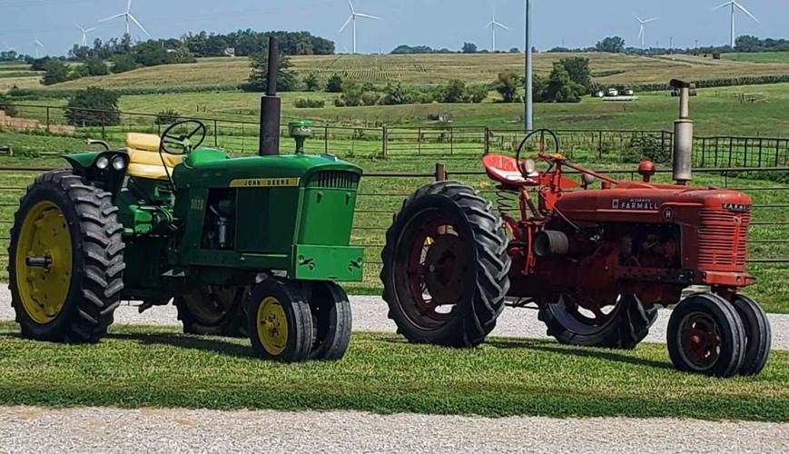 Farmall H and 3020