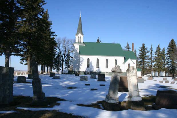 Wood Lake Lutheran cemetery
