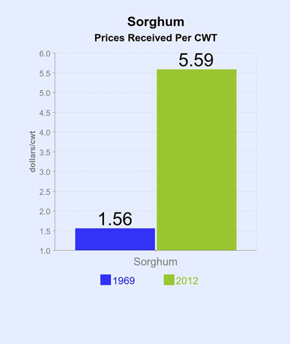 sorghum commodity chart 3.29.19