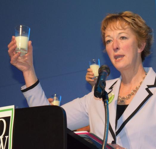 Shelly Mayer speaking at PDPW anniversary