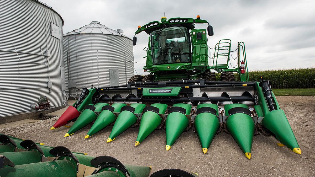 Combine and grain bins