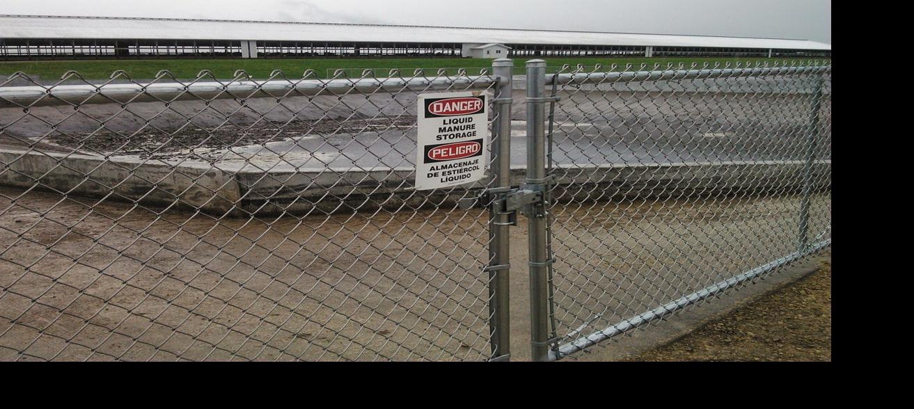 Liquid manure pit