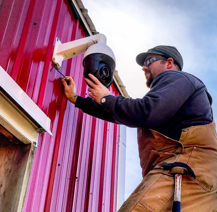 Ranch Installs Cameras In Barn To View Heifers Remotely On The