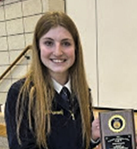 Morgan Baerwolf competes