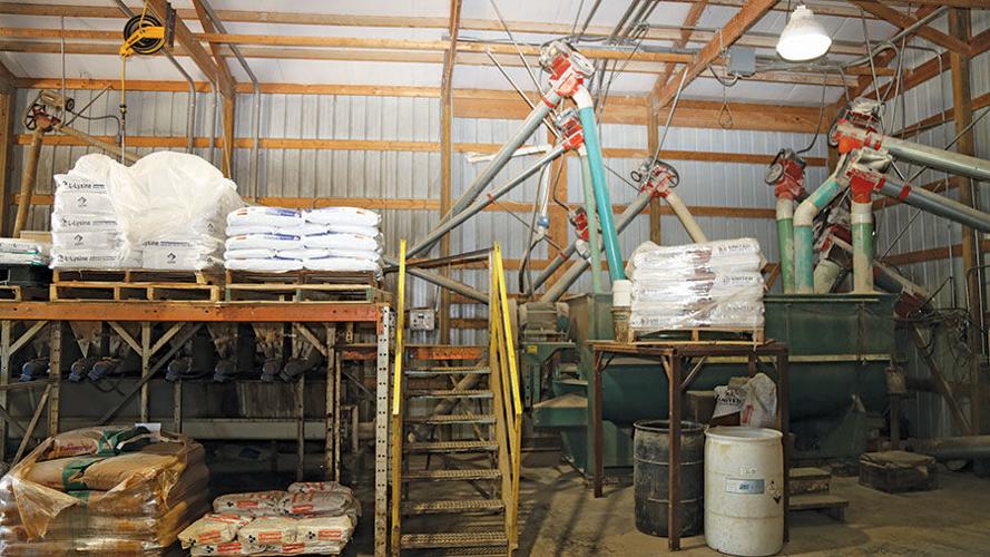 Rick Chipman built a feed mill