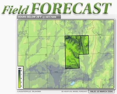 Weather predictions down to the field 