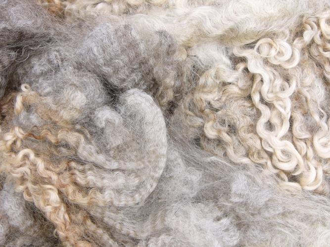 Fleece up close reveals quality