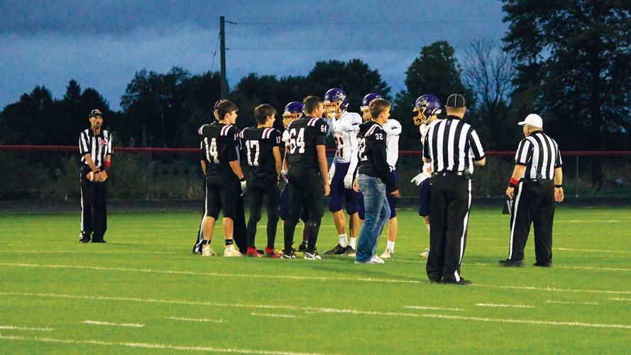 captains meet for a coin toss