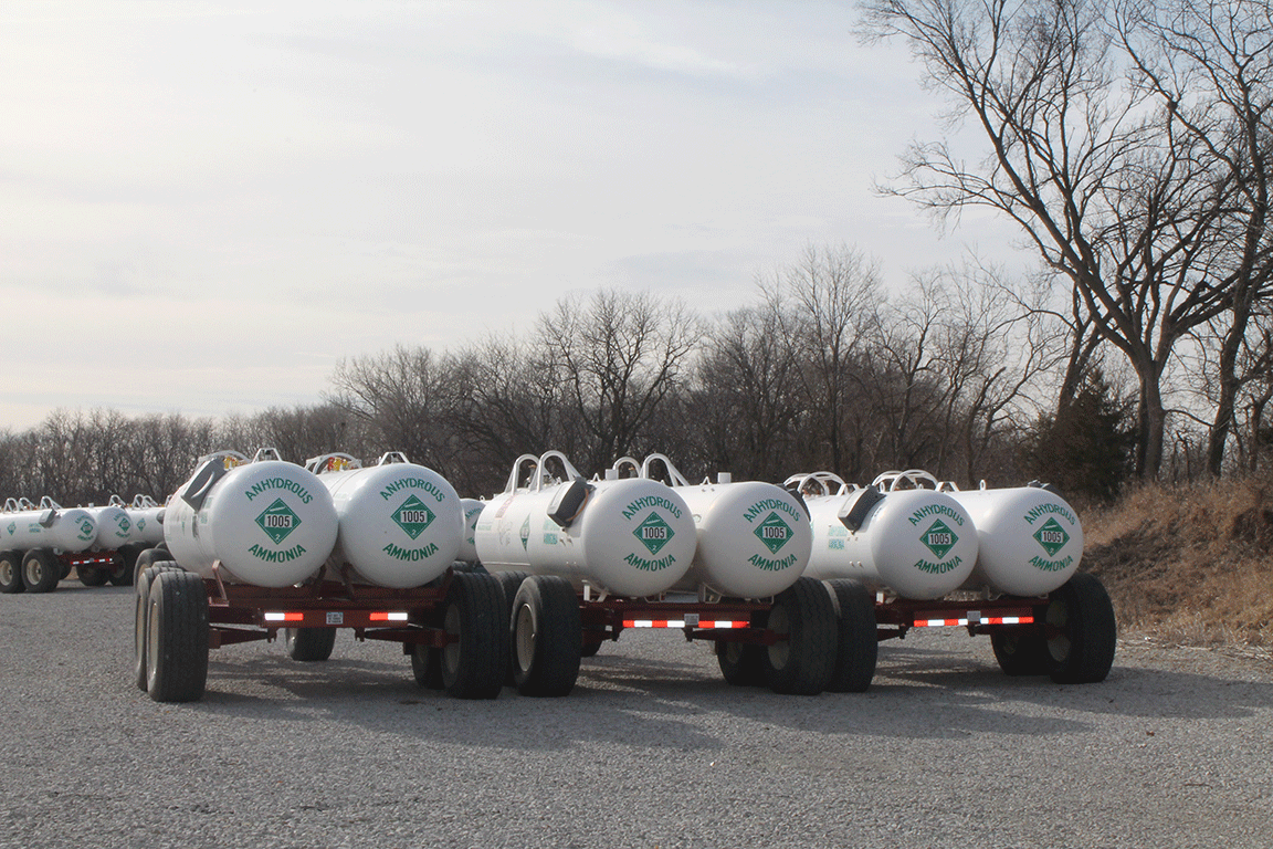 anhydrous tanks