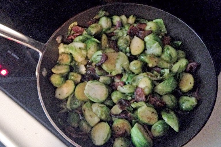 Bacon and Brussels Sprouts