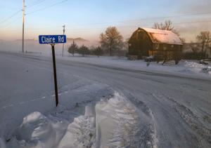 Claire Road sign