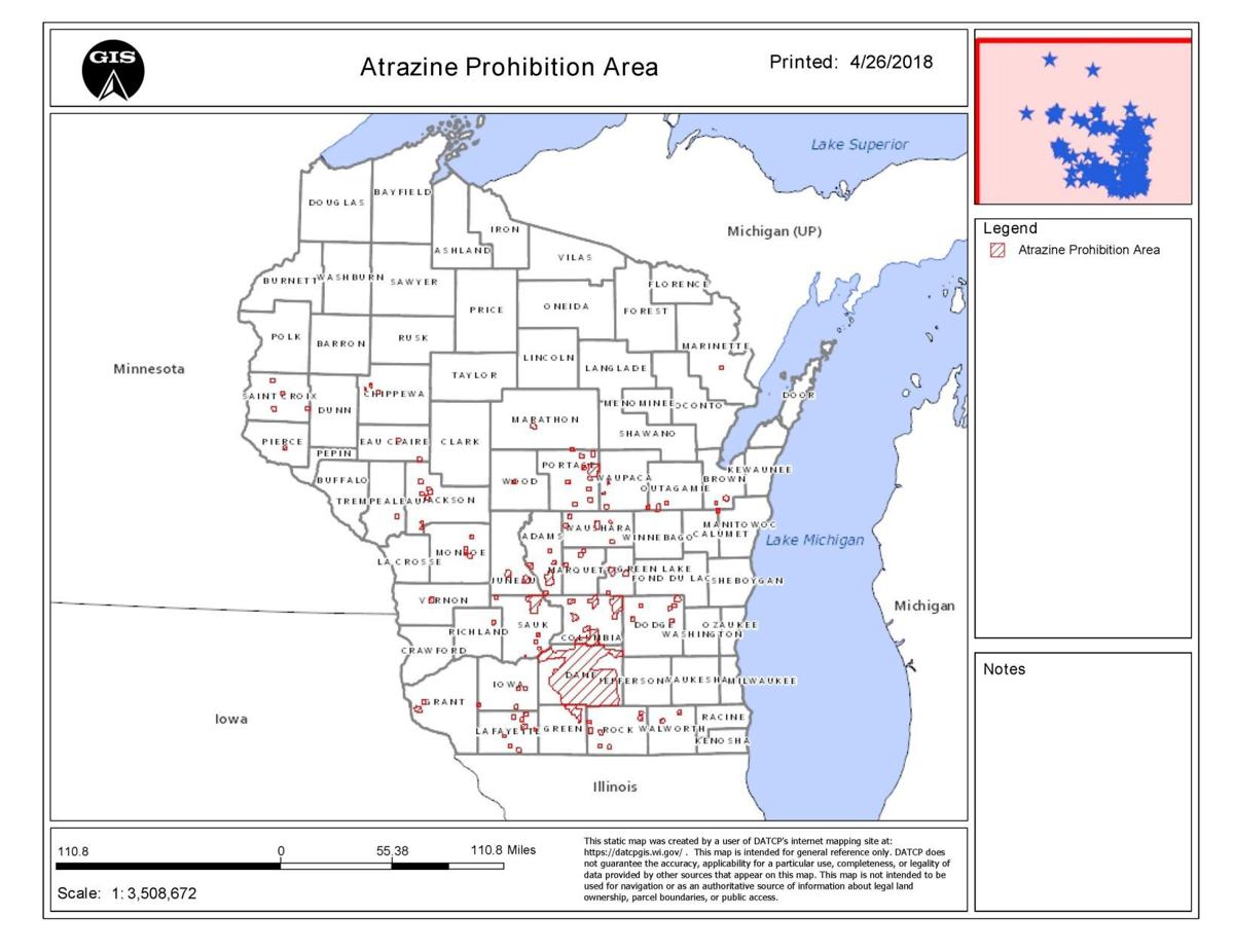 Atrazine Prohibition Area