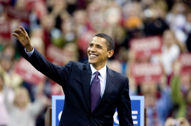 2008 Democratic winner: Barack Obama
