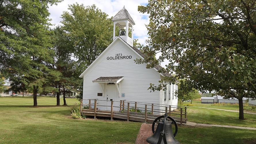 Goldenrod school in rural Page County, Iowa