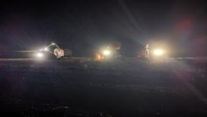 Corn silage harvest is around-the-clock work