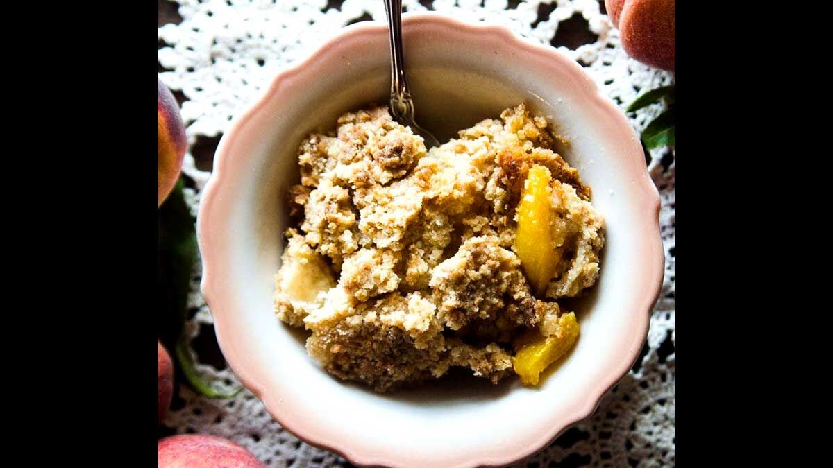 Eckert’s Peachy Crumble