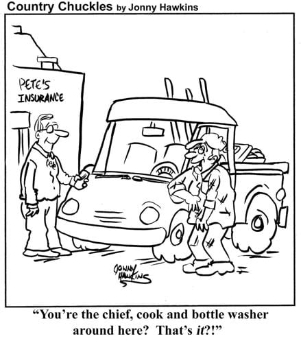 Country Chuckles by Jonny Hawkins