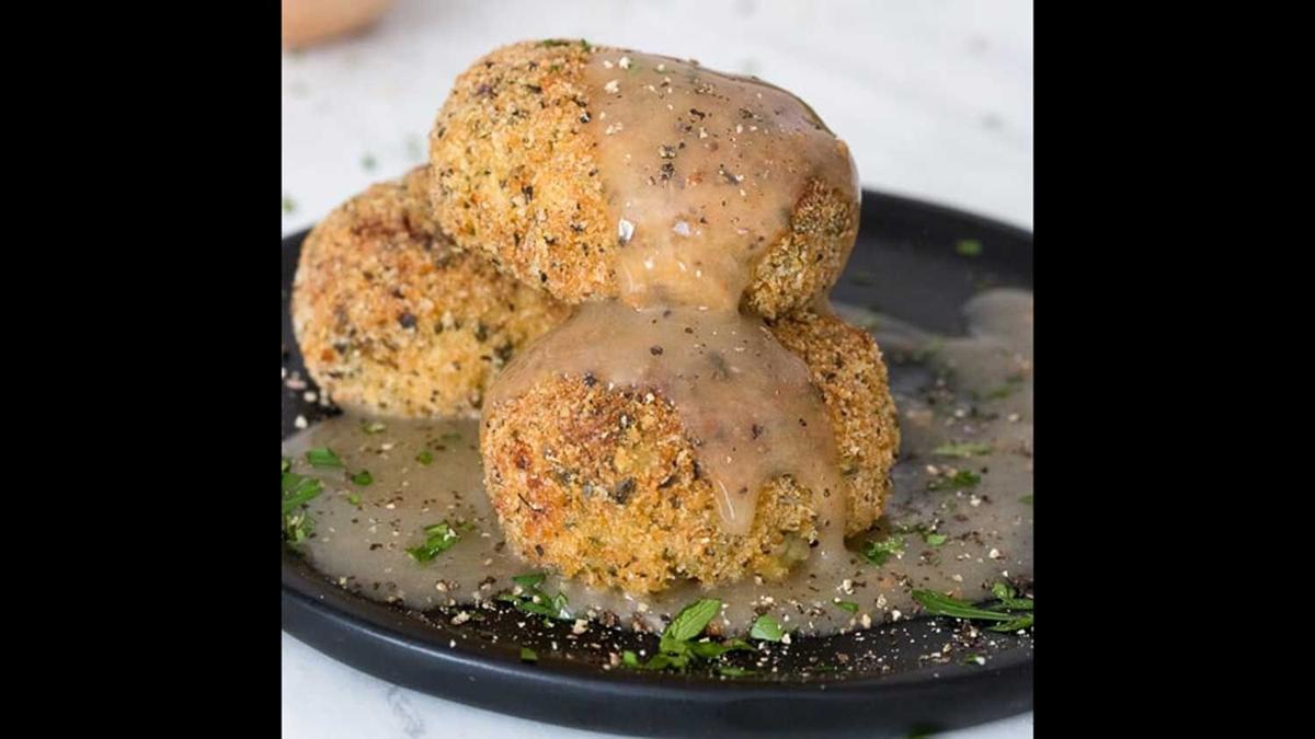 Baked Turkey Croquettes