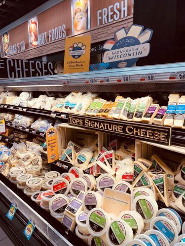 Retail cheese display