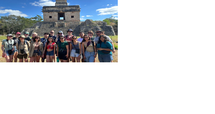 Winter study abroad group