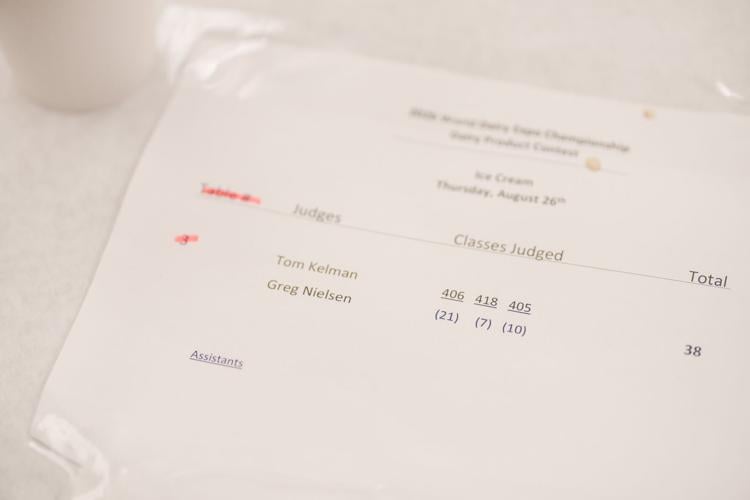 Ice cream judging