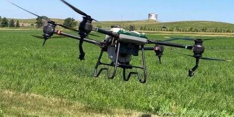 Drone herbicide sprayer