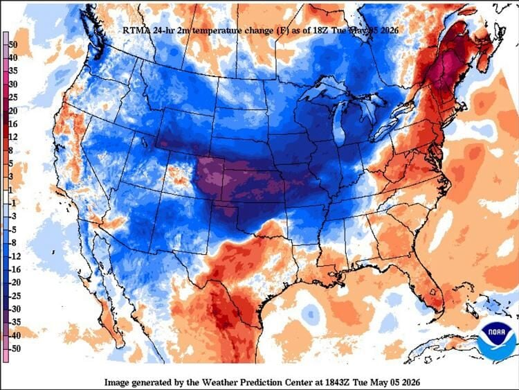 Temperature change