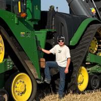 Spears finish canola harvest as soybeans begin dropping leaves