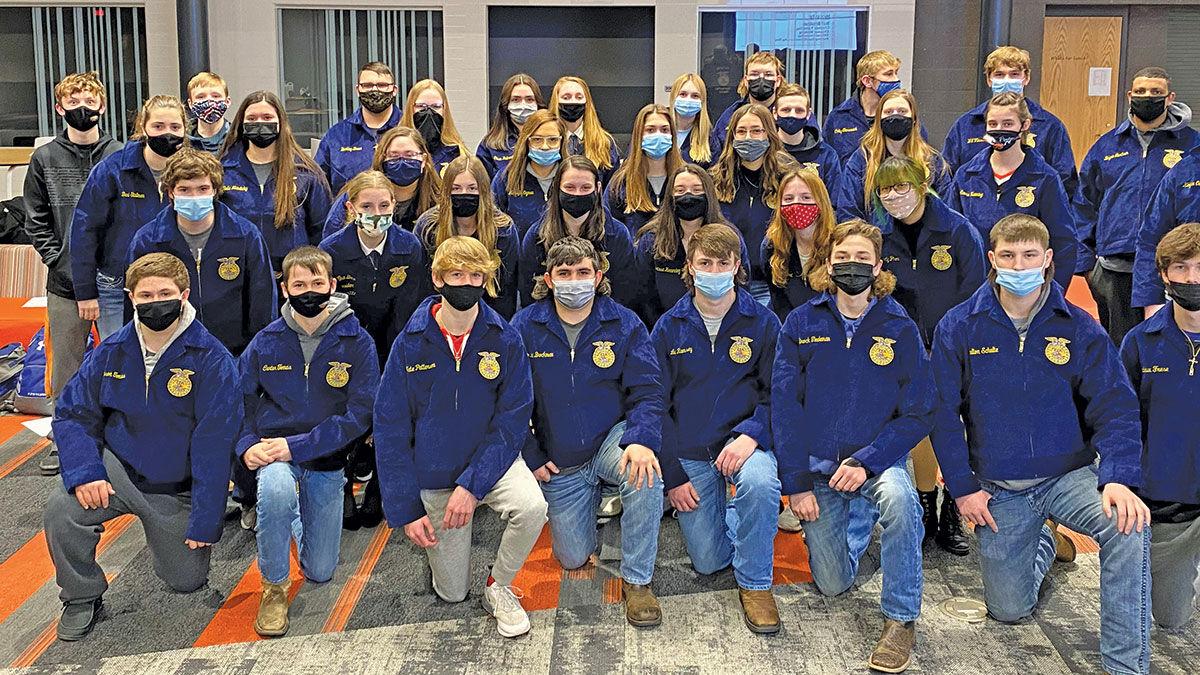 FFA chapter at Cedar Rapids Prairie High School
