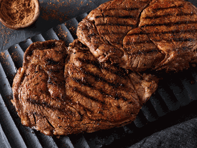 grilled cowboy steaks