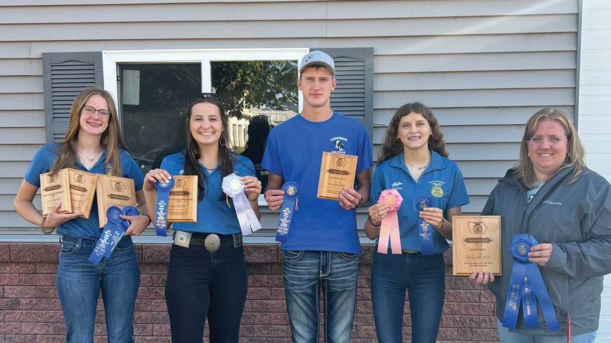 2023 Dairy Judging state champions