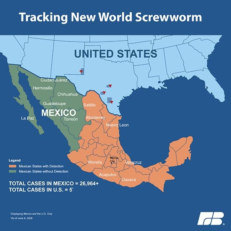 Tracking New World Screwworm