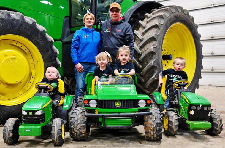 Debra and Kevin Kirsch and grandkids