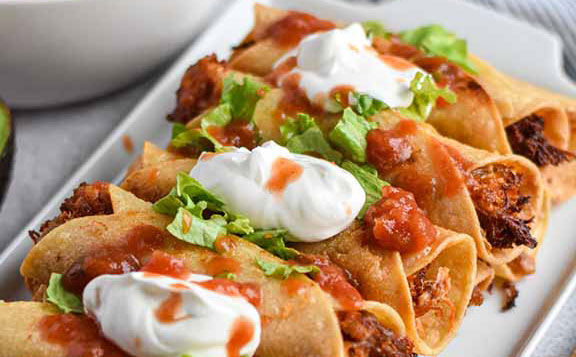 Pulled Pork Taquitos